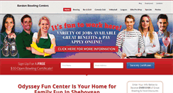 Desktop Screenshot of bowlingsheboygan.com
